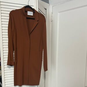 Carolina Belle Warm Brown Trench Coat